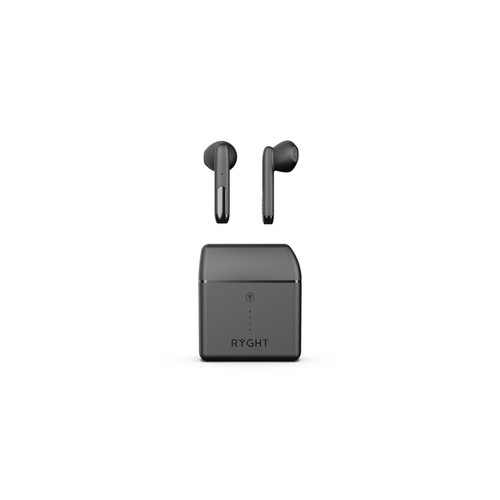 Ryght - RYGHT NEMESIS - Ecouteurs Sans fil Bluetooth avec boitier Semi-Intra True Wireless Earbuds pour "IPHONE 12" (NOIR) Ryght  - Ryght