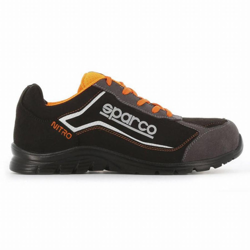 S 24 Bossi Industrie - Chaussure basse S3 Sparco Nitro S24 - orange et noir - taille 42 - NITRO 07522 NRGR - 42 S 24 Bossi Industrie  - S 24 Bossi Industrie