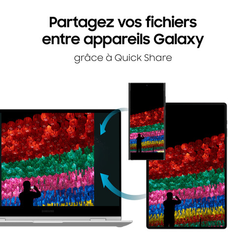 PC Portable Galaxy Book3 360 - NP730QFG-KB1FR - Argent