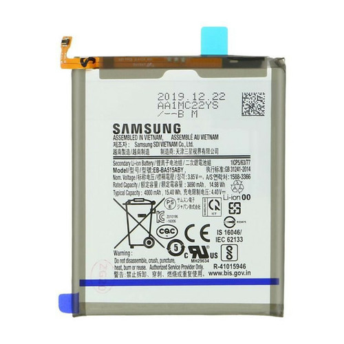 Samsung - Batterie Interne Samsung Galaxy A51 4000mAh Original EB BA515ABY Noir Samsung  - Téléphone Portable Samsung
