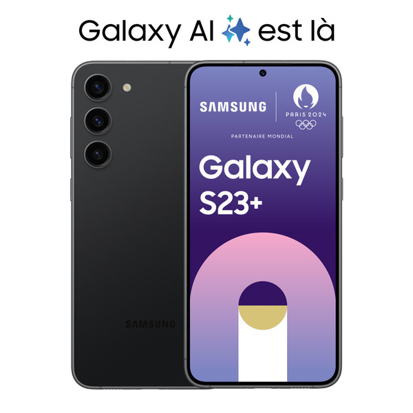 Smartphone Android Samsung SAMSUNG  GALAXY S23 PLUS 512GB NOIR