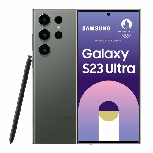Samsung - Galaxy S23 Ultra - 12/512 Go - Vert Samsung  - Smartphone Android Etanche