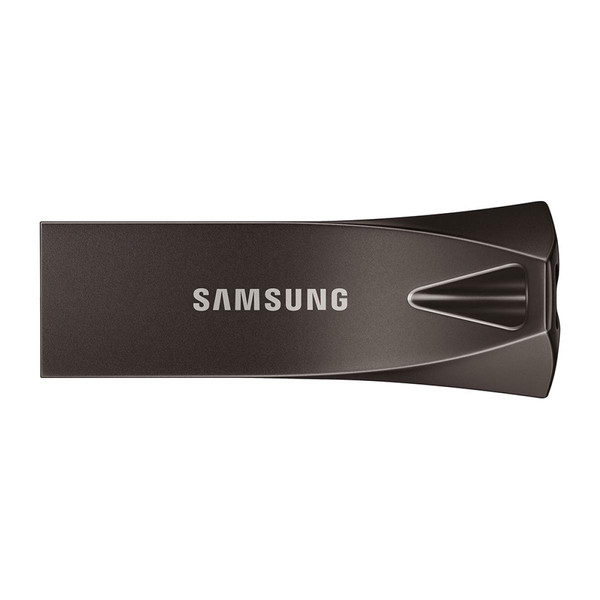 Clés USB Samsung CLE USB SAMSUNG 128G USB 3.1 BAR PLUS - TITAN GRAY VITESSE LECTURE JUSQU'A 300Mo/S MUF-128BE4/APC
