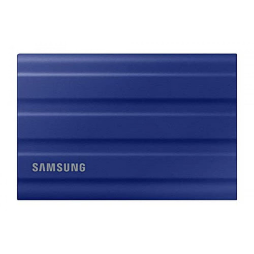 Samsung - Portable SSD T7 Shield 2To Portable SSD T7 Shield 2To USB 3.2 Gen 2 + IPS 65 blue Samsung  - Disque SSD Samsung
