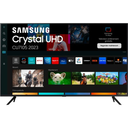 Samsung - TV LED 4K 125 cm TU50CU7105KXXC Samsung  - TV 50'' à 55 Smart tv
