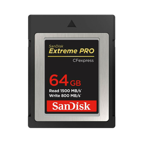 Sandisk - sandisk - cards sdcfexpress 64gb extreme pro 1500mb/s r 800mb/s w 4x6 Sandisk  - Carte SD 64 go
