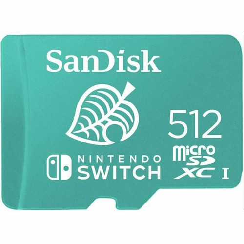 Carte Micro SD Sandisk SanDisk Carte microSDXC UHS-I pour Nintendo Switch 512 Go - Produit sous licence Nintendo