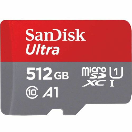 Carte SD Sandisk Sandisk ultra 512 Go Micro SD carte mémoire micro SDXC Class 10 UHS-I 120Mb/s