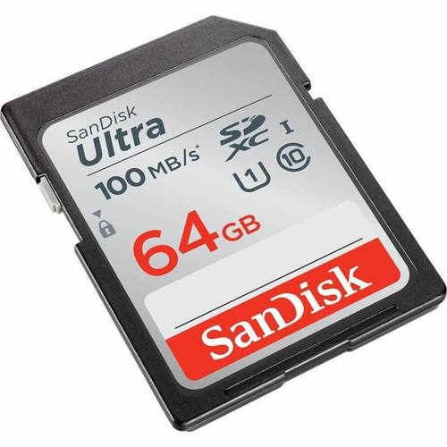 Sandisk - Carte mémoire SDHC SanDisk Ultra 64Go - Performances d'enregistrement vidéo exceptionnelles - Classe 10 UHS-I Sandisk  - Bonnes affaires Sandisk