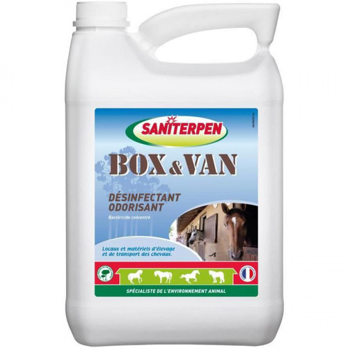 Saniterpen - SANITERPEN Désinfectant odorisant Box & Van - 5 L Saniterpen  - Saniterpen