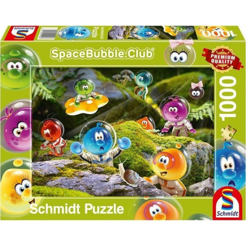 Schmidt Spiele - Schmidt Spiele- Spacebubble Club Puzzle 1000 pièces, 59942, coloré Schmidt Spiele  - Schmidt Spiele