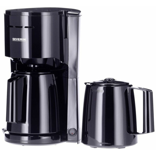 Severin - Severin KA 9307 black Filter Coffee Maker with 2 Jugs Severin  - Severin
