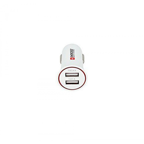 Skross - Skross 2.900610-E Auto Blanc chargeur de téléphones portables - Chargeurs de téléphones portables (Auto, Universel, Allume-cigare, Blanc, 10-24, 5 V) Skross  - Skross