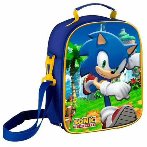 Sonic - Cartable 3D Sonic 32 x 25 x 10 cm Sonic  - Sonic
