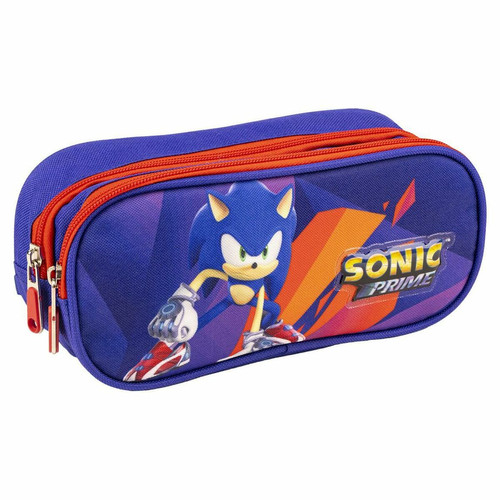 Sonic - Trousse d'écolier Sonic Violet 22,5 x 8 x 10 cm Sonic  - Sonic