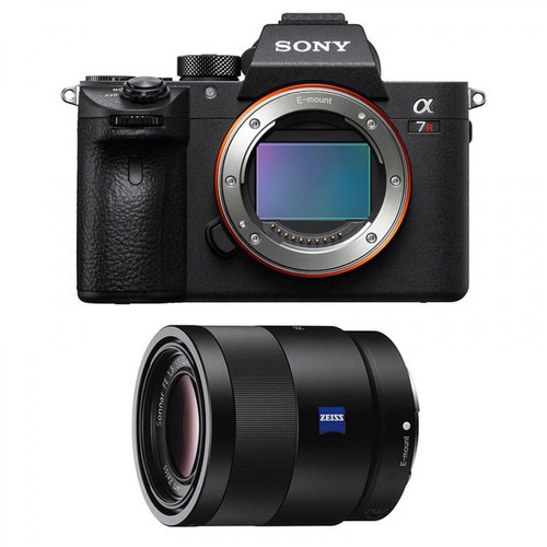 Sony - PACK SONY ALPHA 7R III + FE 55mm f/1.8 Sony  - Appareil Hybride