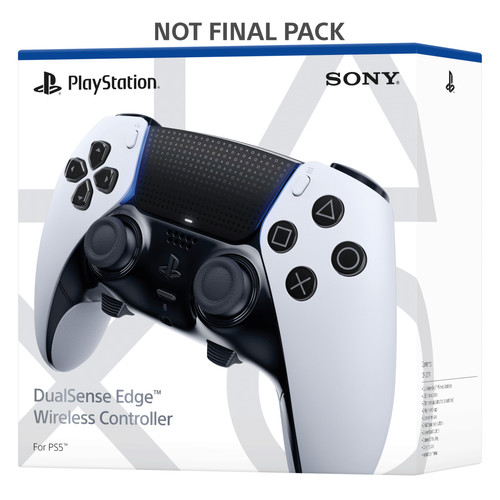 Sony - Manette sans fil Sony DualSense Edge pour PS5 Noir et blanc Sony  - Joystick Sony