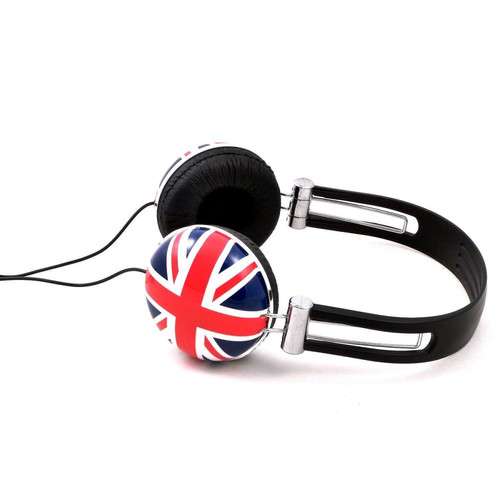 Soundlab - Casque stéréo édition spécial "Drapeau Royaume-Uni" SOUNDLAB A081 Soundlab  - Soundlab