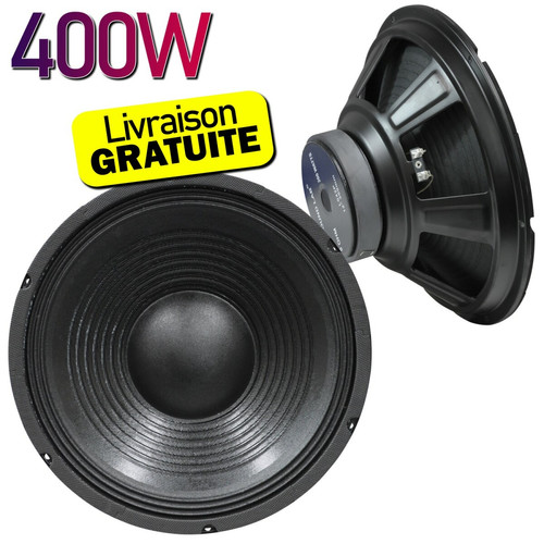 Soundlab - Haut parleur 18" Soundlab 400W 8 Ohm - Enceinte Soundlab  - Sonorisation Soundlab