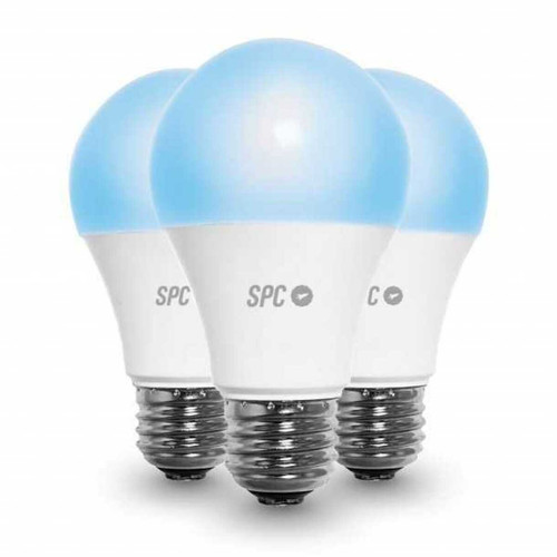 Ampoules LED Spc Ampoule à Puce SPC 6113B Aura 1050 Wifi 10 W E27 75 W 2700K - 6500K (3 uds)