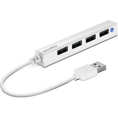 Speedlink - SNAPPY SLIM USB Hub 4 Ports Blanc Speedlink  - Speedlink