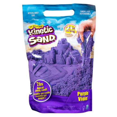 Spin Master - Kinetic Sand Sac de 907g violet Spin Master  - Spin Master
