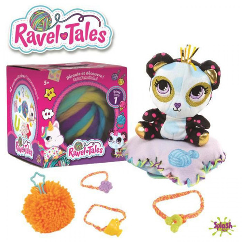 Splash Toys - Ravel Tales - Boule de laine et peluche surprise a personnaliser + accessoires - modele aléatoire Splash Toys  - Splash Toys