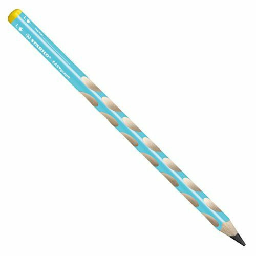 Stabilo - STABILO EASYgraph - Lot de 6 crayons graphite ergonomiques HB bleu clair - Gaucher Stabilo  - Stabilo
