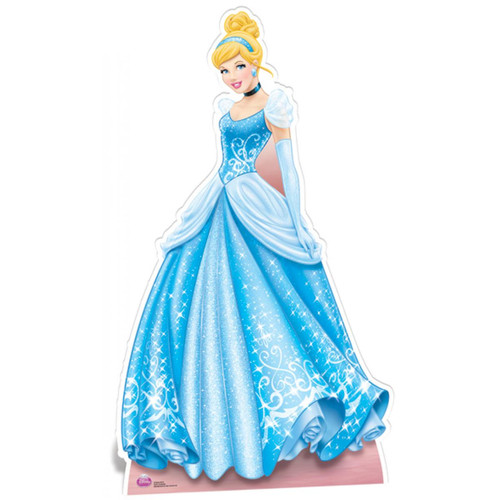 Star Cutouts - Figurine en carton taille réelle Disney Princesse Cendrillon H 176 CM Star Cutouts  - Star Cutouts