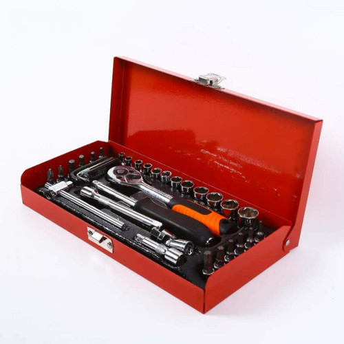 Boîtes à outils Stark Boîte à outils avec clé à écrou 99 pièces Tx