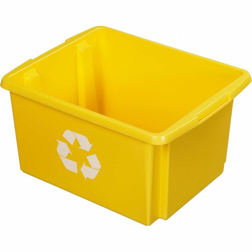 Sunware - Boite de recyclage Nesta Box  32 Litres jaune. Sunware  - Sunware