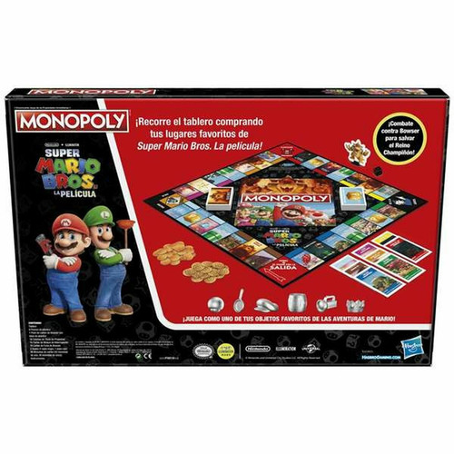Jeux de stratégie Super Mario Monopoly Super Mario Movie (ES)