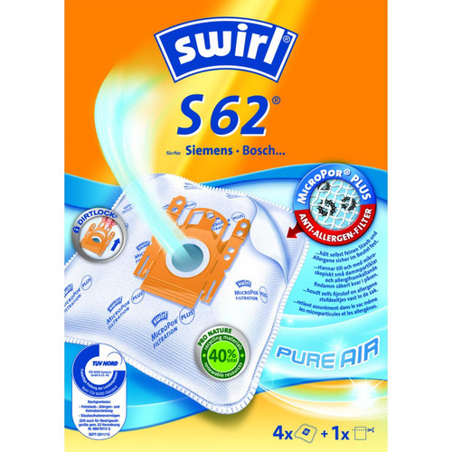 Swirl - swirl Sac d'aspirateur S 62, avec filtre MicroporPlus () Swirl  - Swirl