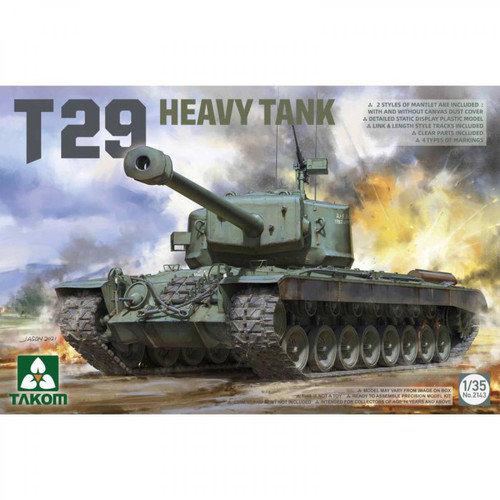 Takom - Maquette Char T29 Heavy Tank Takom  - Takom