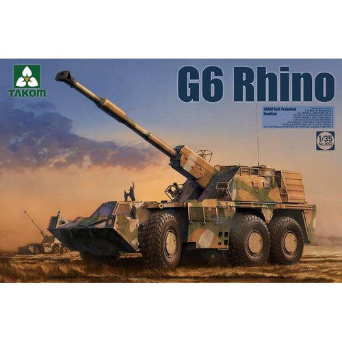 Takom - Maquette Véhicule G6 Rhino Sandf Self-propelled Howitzer Takom  - Takom