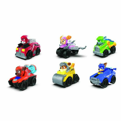 Mangas The Paw Patrol Figurine d’action The Paw Patrol Mighty Pup Squad Racers