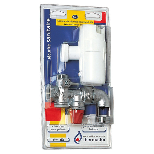 Thermador - groupe de sécurité - pour chauffe eau - horizontal - thermador bgs20cs Thermador  - Thermador
