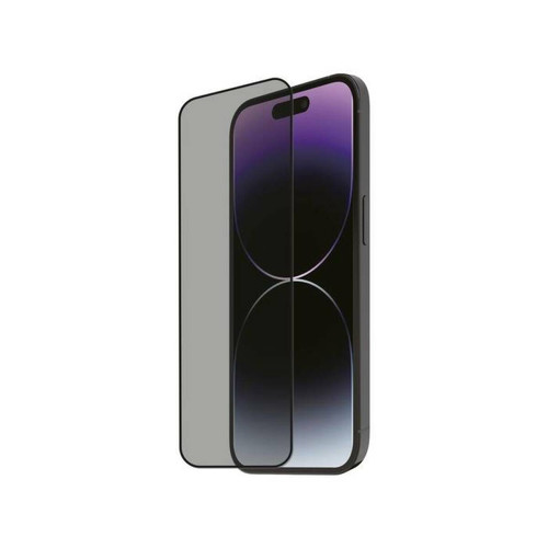 Tiger - Tiger Verre Trempé pour iPhone 15 Pro Max Recyclé Confidentiel Ultra-résistant Noir transparent Tiger  - Tiger