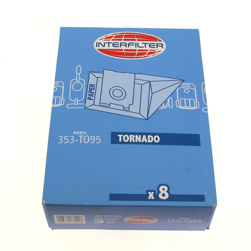 Tornado - Sacs aspirateur par 4 pour Aspirateur Tornado  - Accessoires Aspirateurs Tornado