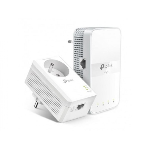 CPL Courant Porteur en Ligne Adaptateur CPL Kit 2x CPL AV1000 Gigabit WiFi AC + prise gigogne
