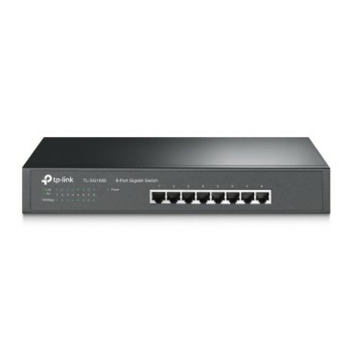 Switch TP-LINK TP-Link TL-SG1008 commutateur réseau Non-géré Gigabit Ethernet (10/100/1000) Noir