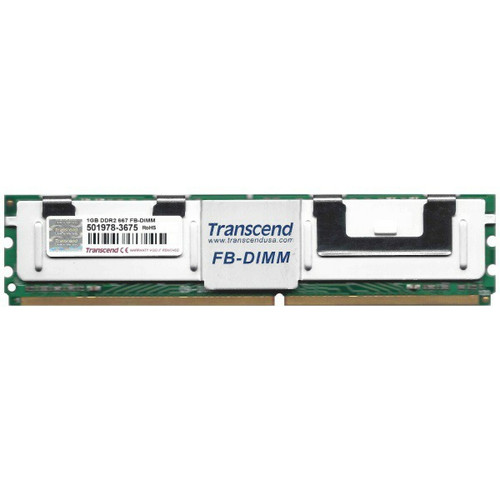 Transcend - 1GB RAM Serveur Transcend TS128MFB72V6J-T DDR2-667 PC2-5300F Fully Buffered ECC Transcend  - Occasions RAM PC