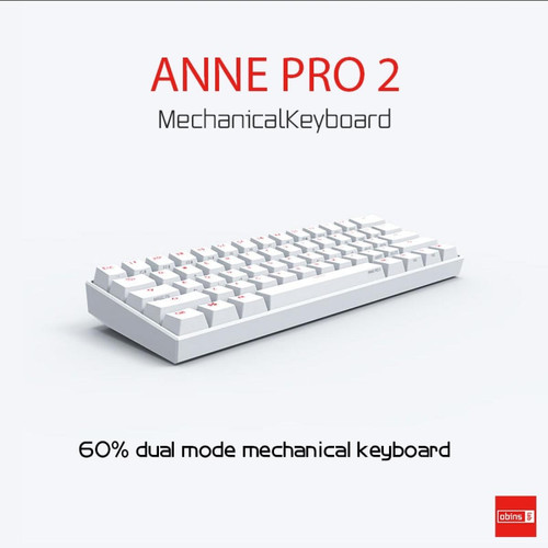 Universal - Anne Pro2 mini portable 60% NKRO clavier mécanique RGB rétroéclairé sans fil Bluetooth clavier gaming câble amovible | clavier (bleu) Universal  - Universal