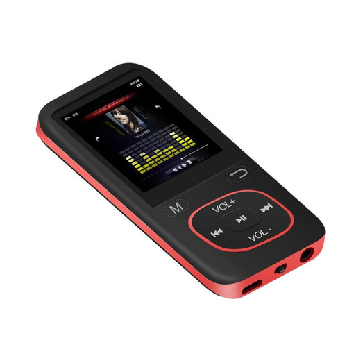 Studio d'enregistrement portatif Universal Magnétophone numérique professionnel HD Musique réduite au bruit Lecteur vidéo MP3 Radio FM E-book Enregistrement audio Dictaphone(Rouge)