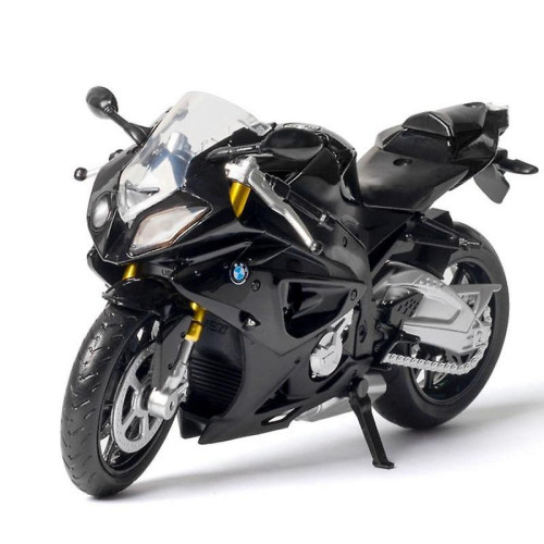 Universal - (Noir) 1: 12 BMW S1000RR Moto de course Moto en alliage de simulation \ r Universal  - Voitures