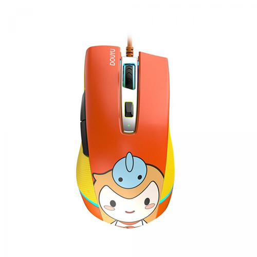 Universal - Souris gaming câblée 16000dpi Gaming/Office Double Mode Mouse Ordinateur portable Ordinateur de bureau Accessoires Mouse (orange) Universal  - Souris Orange