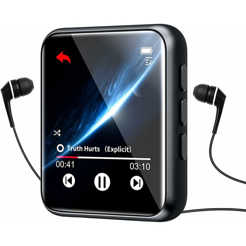 Vendos85 - Lecteur MP3 de 1,8 pouce 32 Go avec Bluetooth 5.0 noir Vendos85  - Lecteur MP3 / MP4 Sans bluetooth