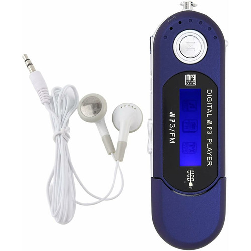 Vendos85 - Lecteur MP3 32 Go Compact et Portable bleu Vendos85  - Lecteur MP3 / MP4 Sans bluetooth