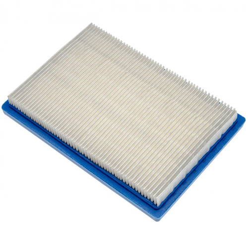 Vhbw - vhbw Filtre de rechange (1x filtre à air) remplacement pour WOLF-Garten 2003419 pour tondeuse à gazon - 16 x 11,3 x 2,1cm, blanc / bleu Vhbw  - Tondeuse à Gazon Tondeuses