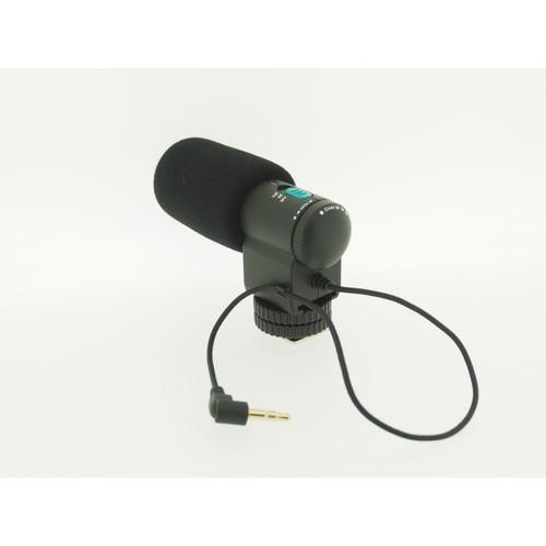 Vhbw - vhbw Microphone externe stéréo compatible avec Panasonic Lumix DMC-FZ300, DMC-FZ1000, DMC-LX3,DMC-LX5 Vhbw  - Panasonic fz300